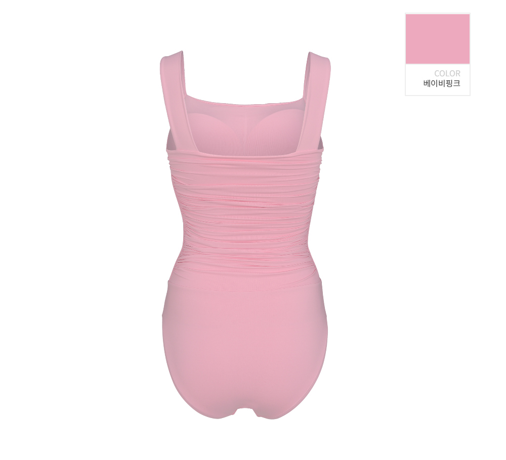 swim wear/inner wear baby pink color image-S5L27