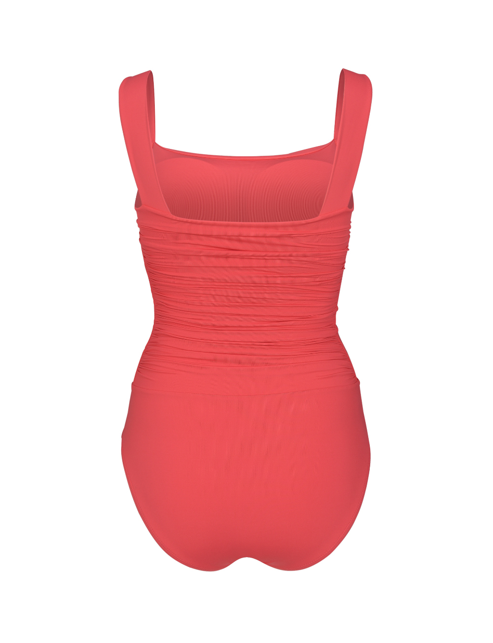 dress coral color image-S11L30