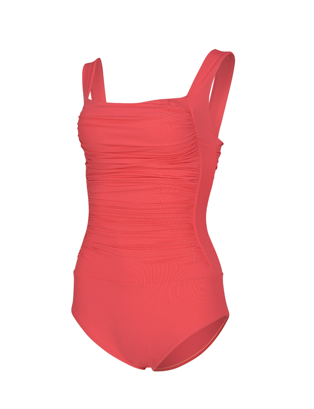 dress coral color image-S11L29