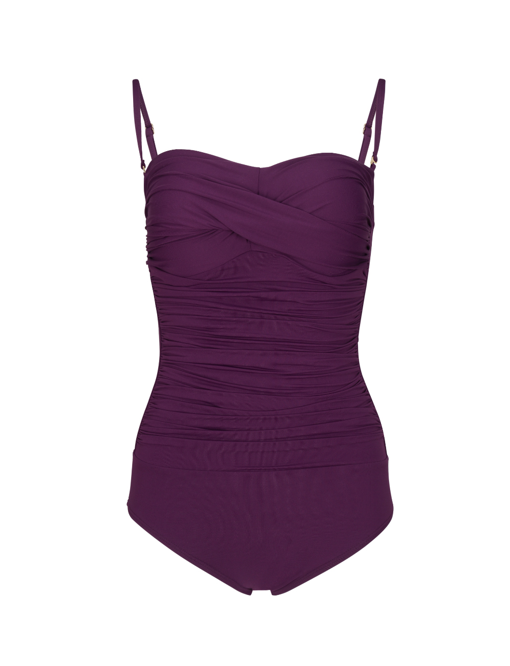 swim wear/inner wear purple color image-S1L44