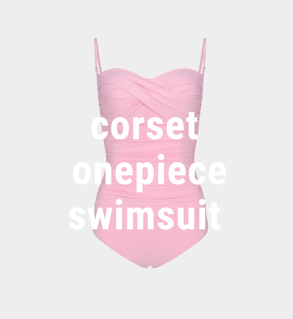 swim wear/inner wear baby pink color image-S1L2