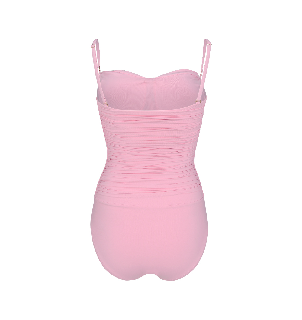 swim wear/inner wear baby pink color image-S1L56