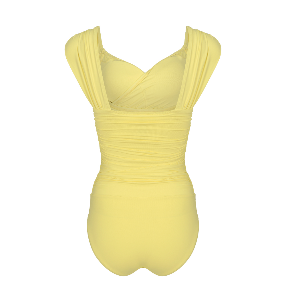 swim wear/inner wear yellow color image-S1L100