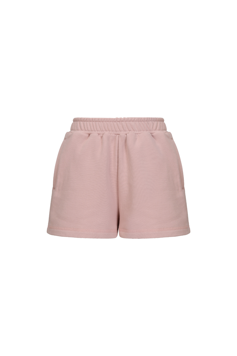 shorts baby pink color image-S2L1