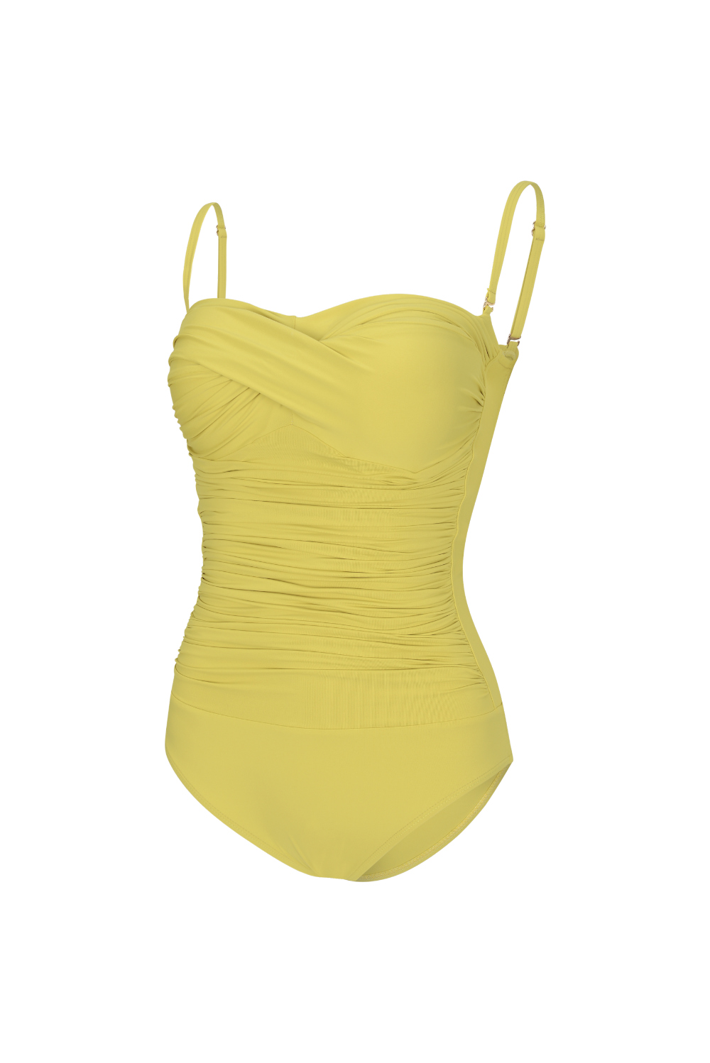 swim wear/inner wear yellow color image-S2L4