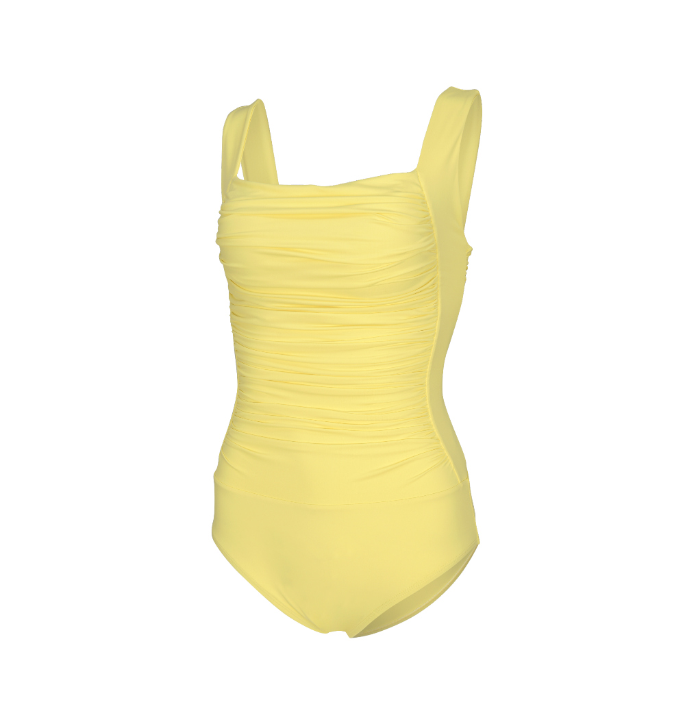 swim wear/inner wear yellow color image-S1L44