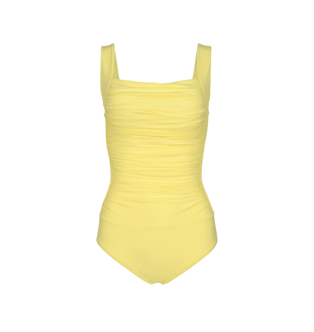 swim wear/inner wear yellow color image-S1L43