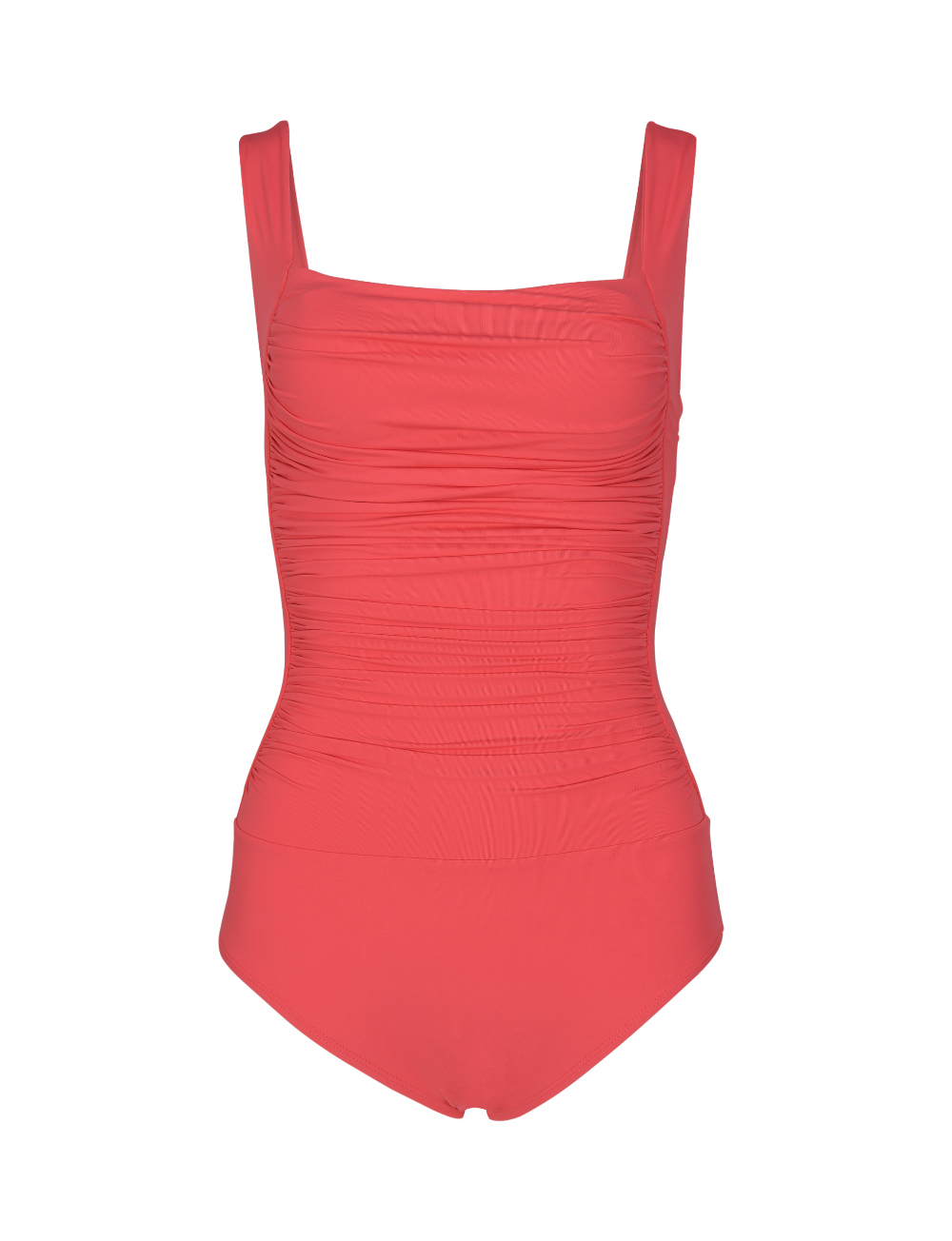 dress coral color image-S11L55