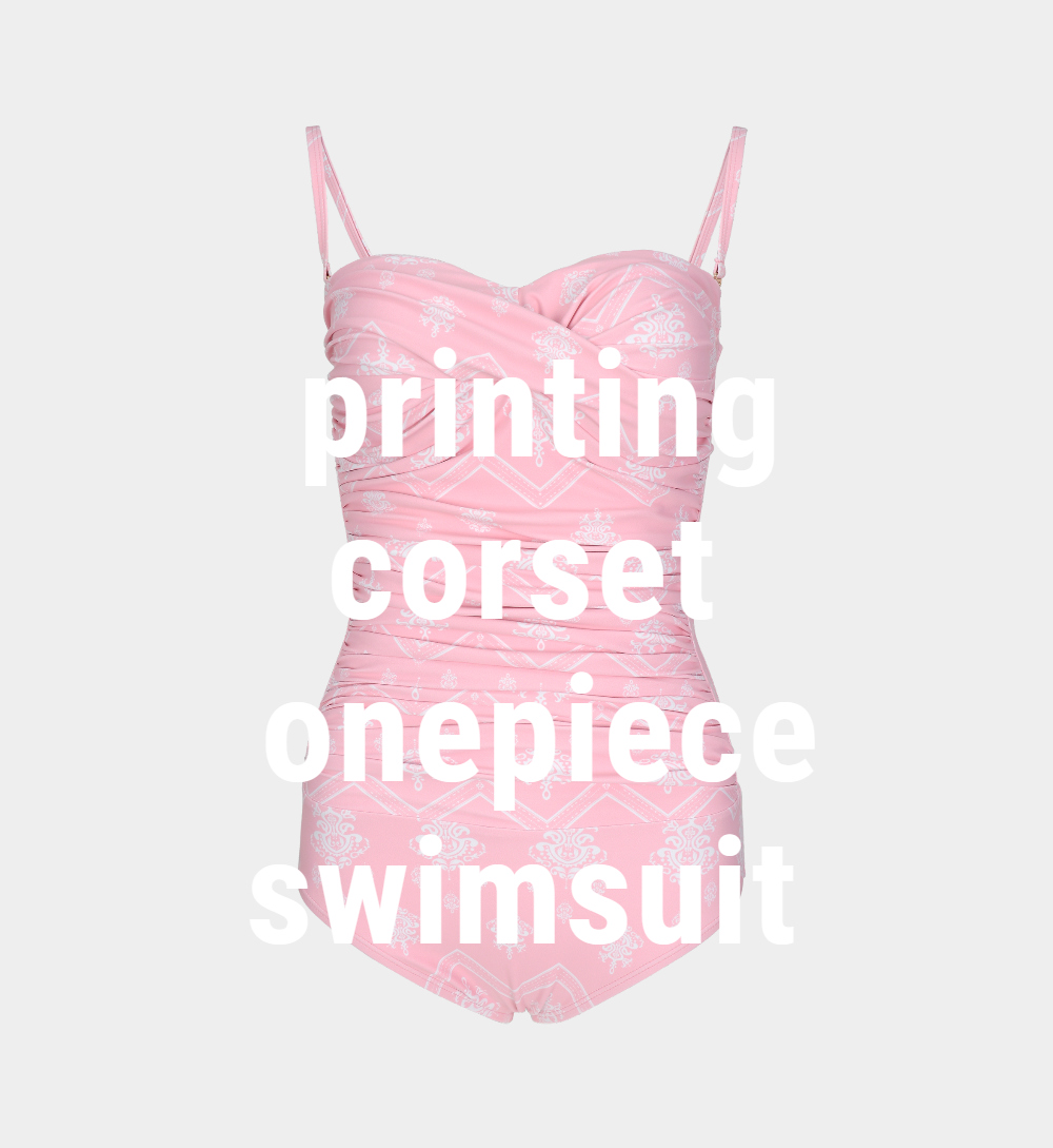 swim wear/inner wear baby pink color image-S19L2