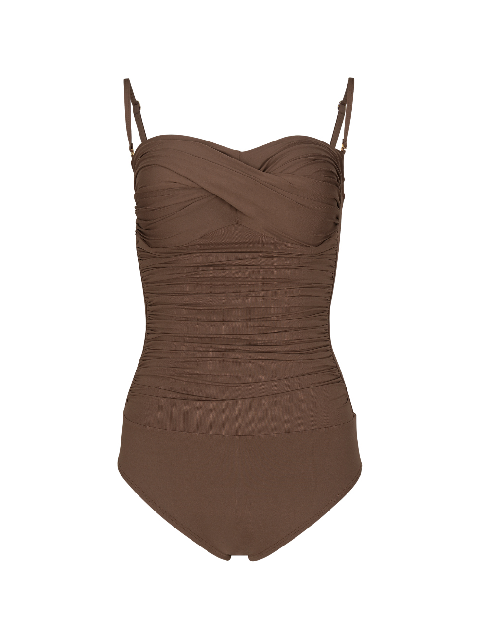 swim wear/inner wear brown color image-S1L53